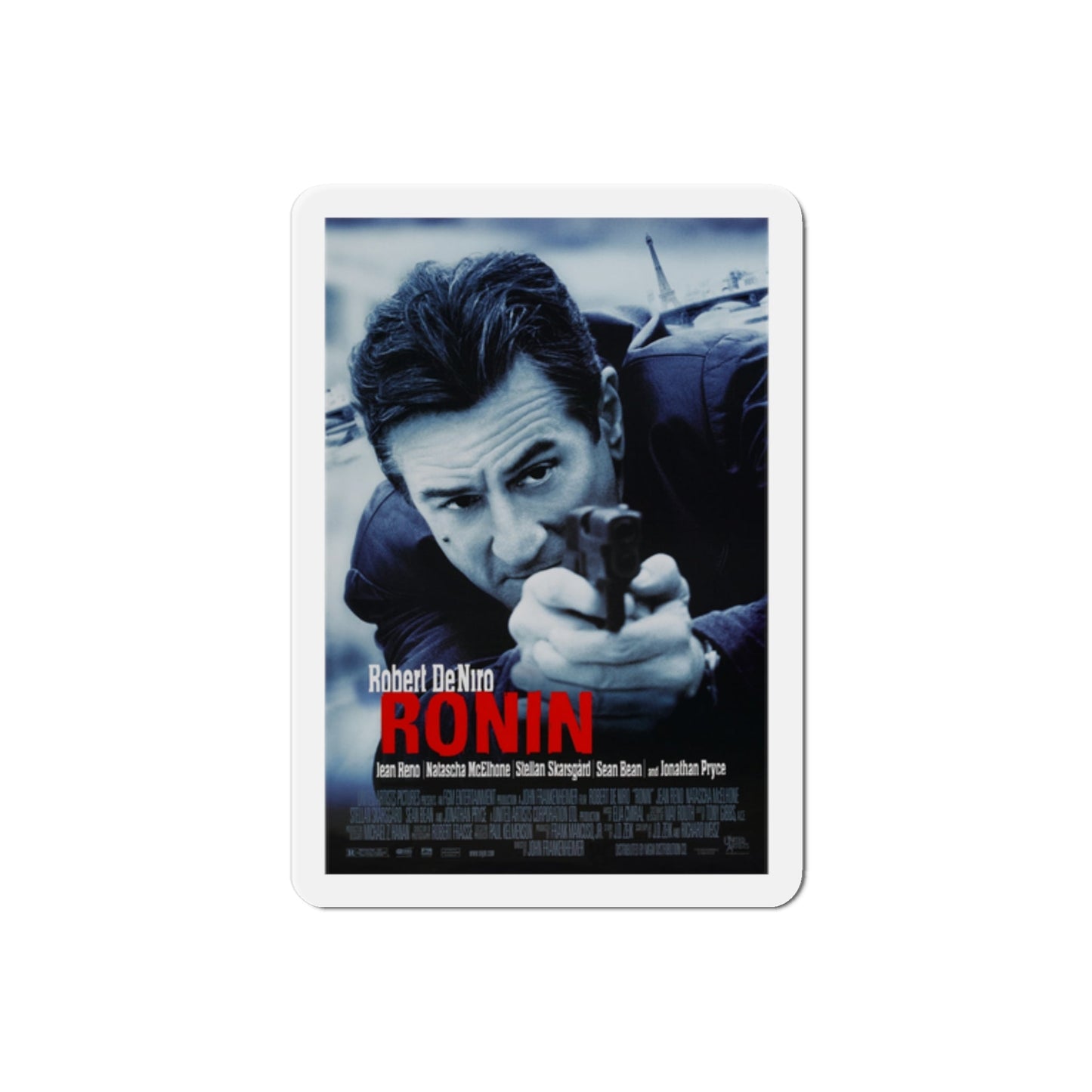 Ronin 1998 Movie Poster Die-Cut Magnet-2" x 2"-The Sticker Space