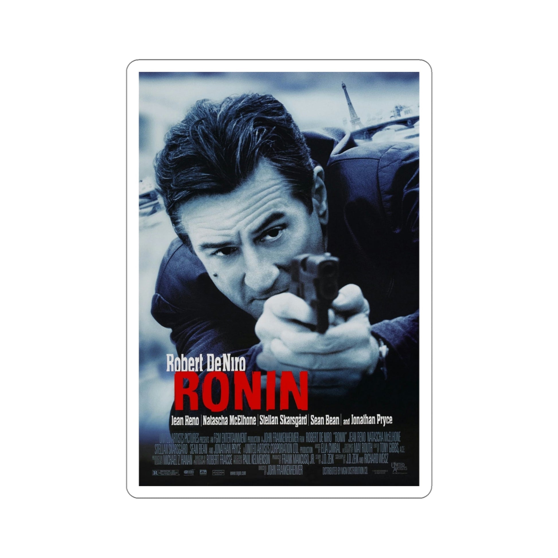 Ronin 1998 Movie Poster STICKER Vinyl Die-Cut Decal-6 Inch-The Sticker Space