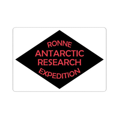 Ronne Antartic Research Expedition Flag (United States) STICKER Vinyl Kiss-Cut Decal 2 Inch White - The Sticker Space