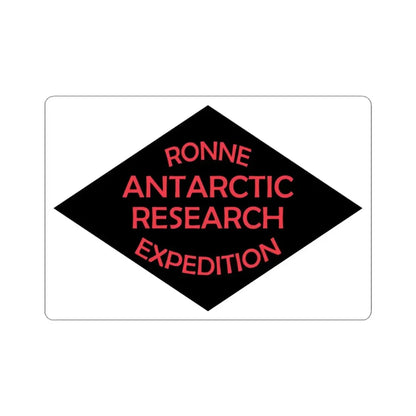 Ronne Antartic Research Expedition Flag (United States) STICKER Vinyl Kiss-Cut Decal 3 Inch White - The Sticker Space