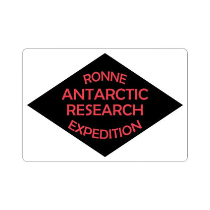 Ronne Antartic Research Expedition Flag (United States) STICKER Vinyl Kiss-Cut Decal 4 Inch White - The Sticker Space
