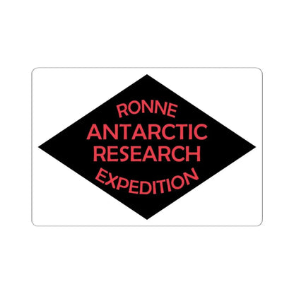 Ronne Antartic Research Expedition Flag (United States) STICKER Vinyl Kiss-Cut Decal 6 Inch White - The Sticker Space