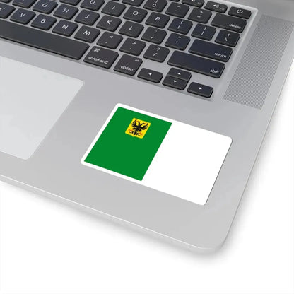 Ronse vlag (Belgium) STICKER Vinyl Kiss-Cut Decal - The Sticker Space