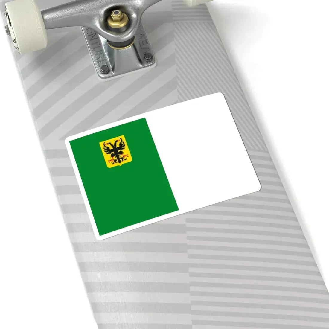 Ronse vlag (Belgium) STICKER Vinyl Kiss-Cut Decal - The Sticker Space