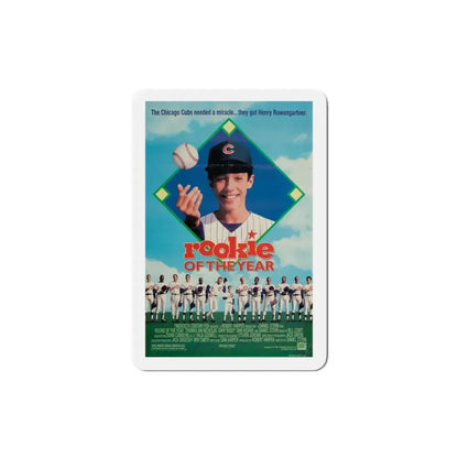 Rookie of the Year 1993 Movie Poster Refrigerator Magnet 4 Inch - The Sticker Space