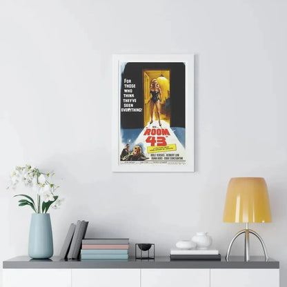 ROOM 43 1958 - Framed Movie Poster - The Sticker Space