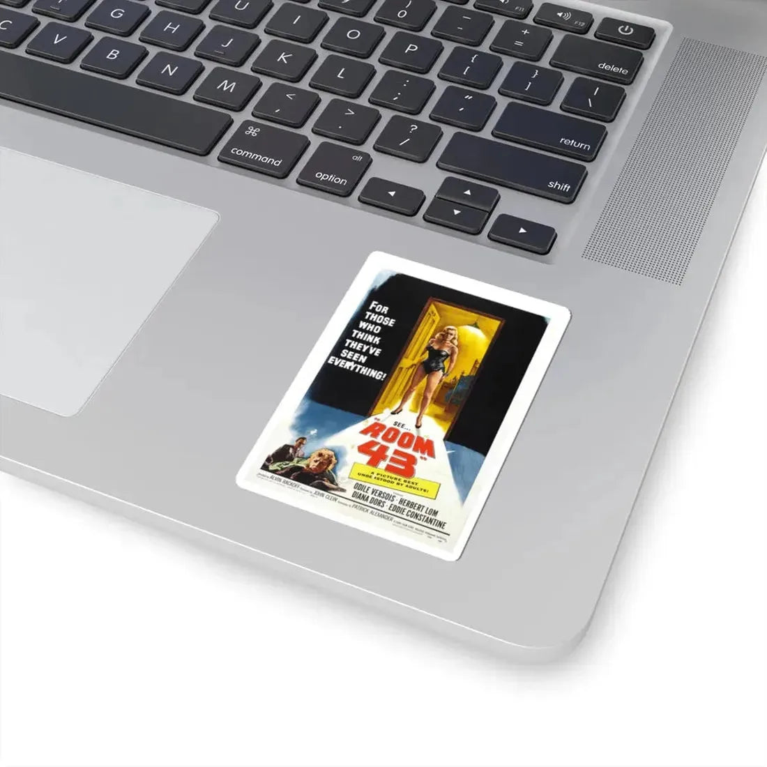 ROOM 43 1958 Movie Poster - STICKER Vinyl Kiss-Cut Decal - The Sticker Space