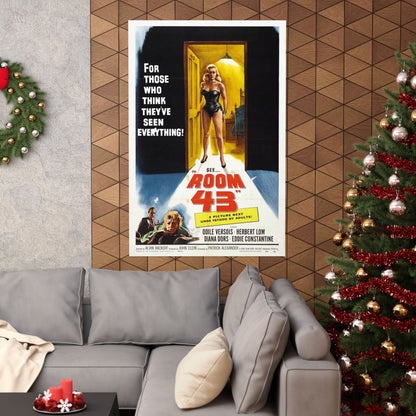 ROOM 43 1958 - Paper Movie Poster-The Sticker Space