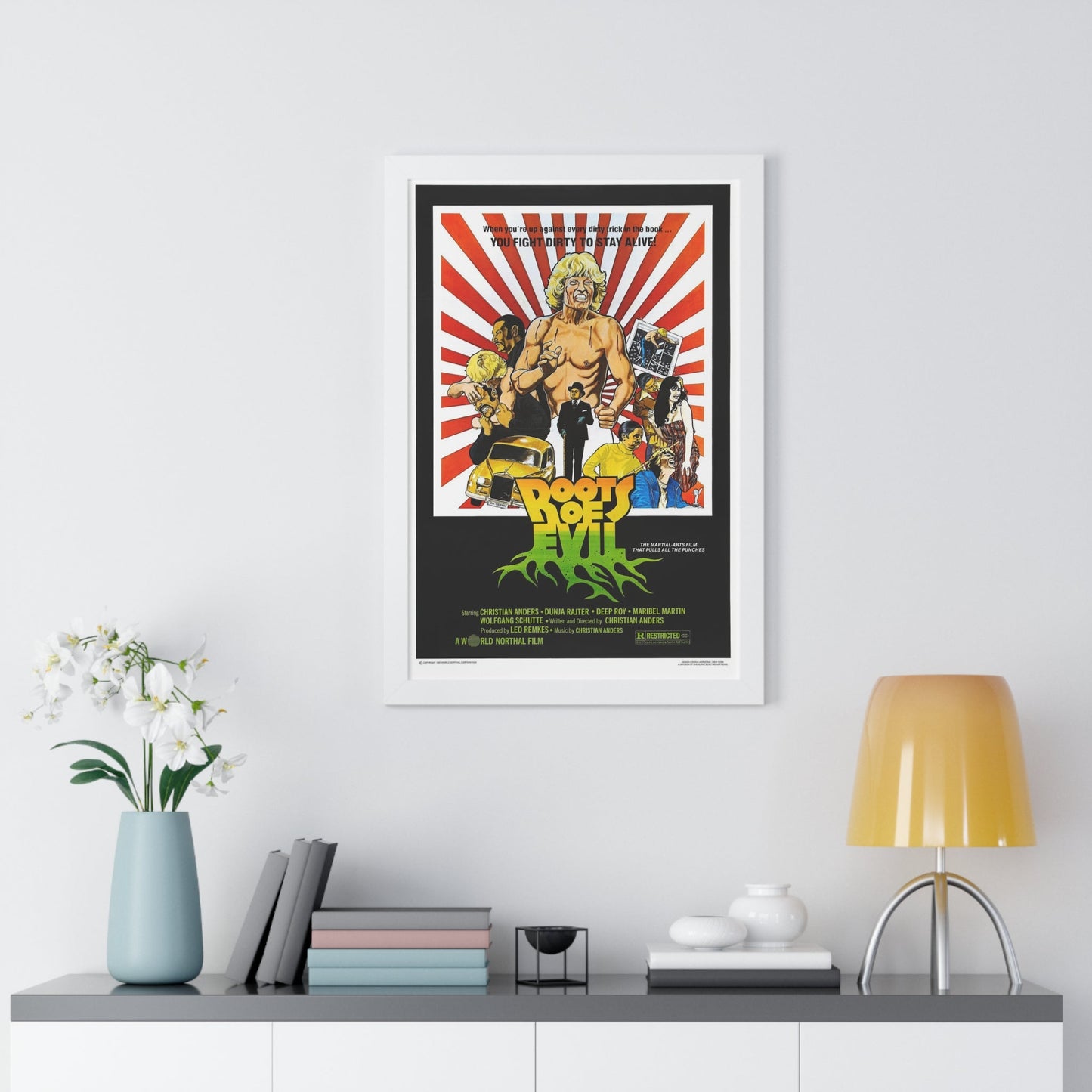 ROOTS OF EVIL 1979 - Framed Movie Poster-The Sticker Space