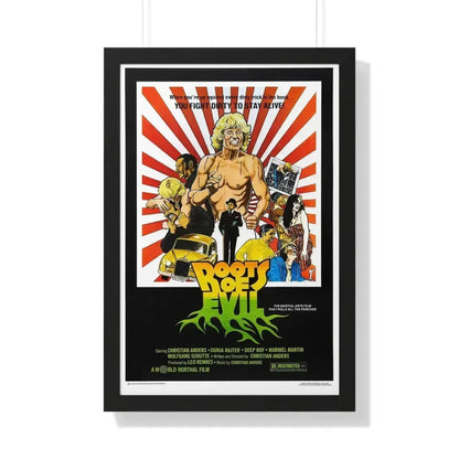 ROOTS OF EVIL 1979 - Framed Movie Poster 20" x 30" Black - The Sticker Space