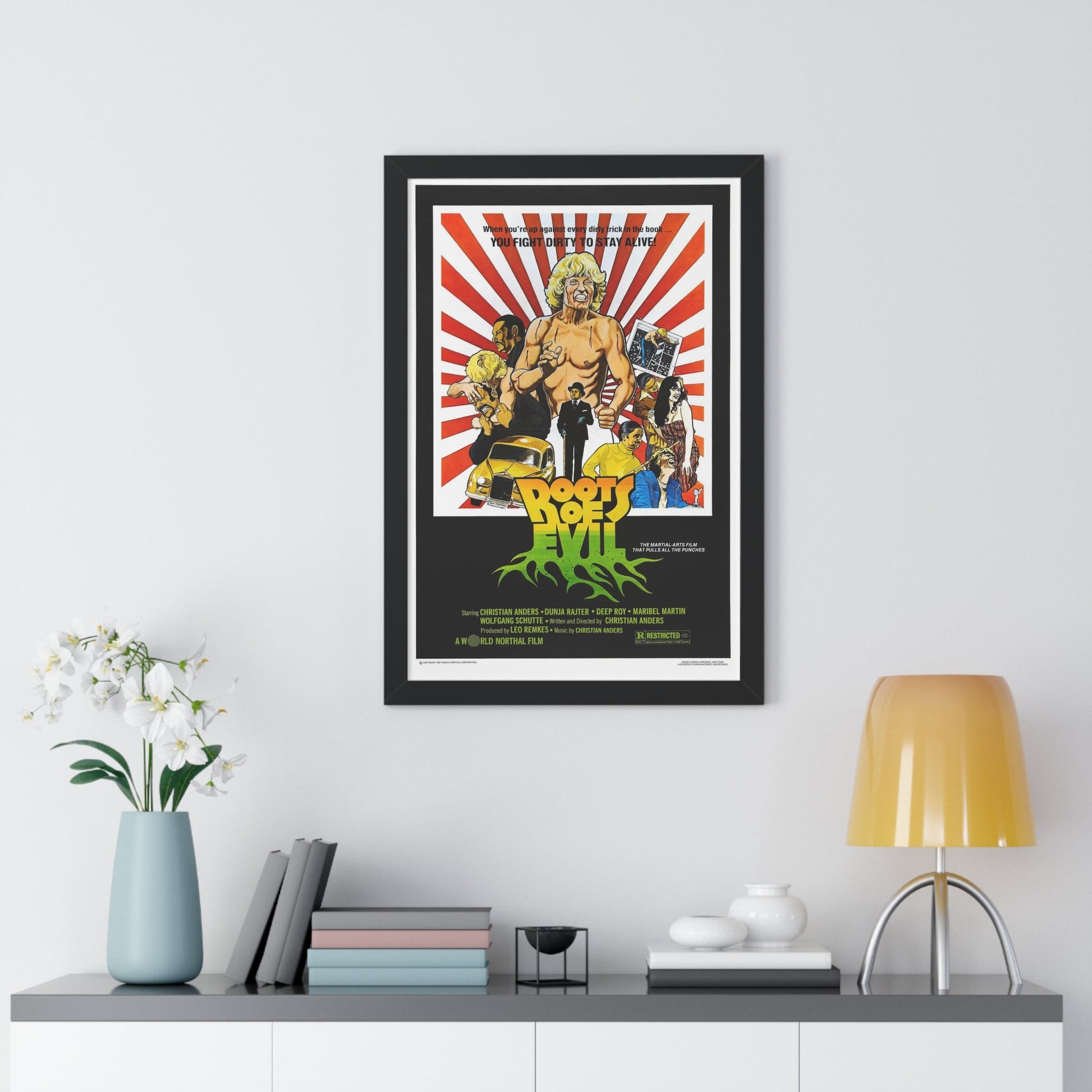 ROOTS OF EVIL 1979 - Framed Movie Poster-The Sticker Space