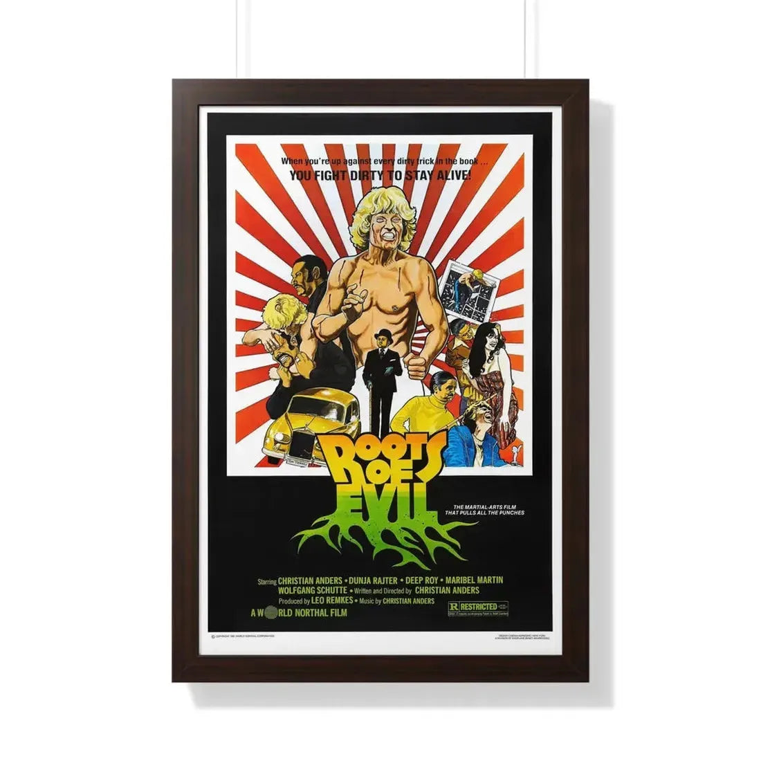 ROOTS OF EVIL 1979 - Framed Movie Poster - The Sticker Space
