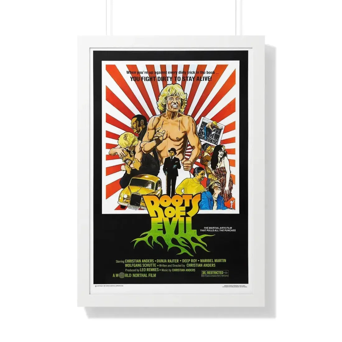 ROOTS OF EVIL 1979 - Framed Movie Poster - The Sticker Space