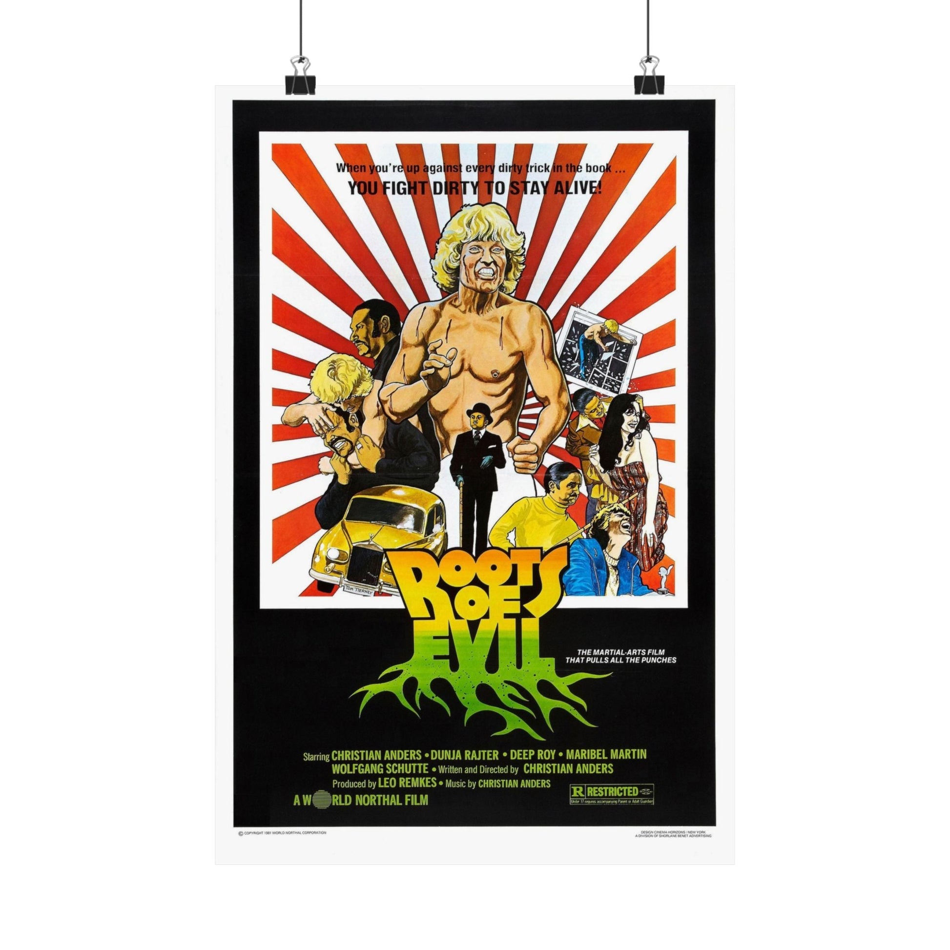 ROOTS OF EVIL 1979 - Paper Movie Poster-12″ x 18″-The Sticker Space