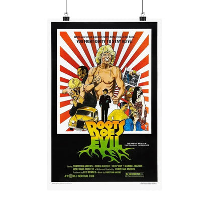 ROOTS OF EVIL 1979 - Paper Movie Poster - The Sticker Space