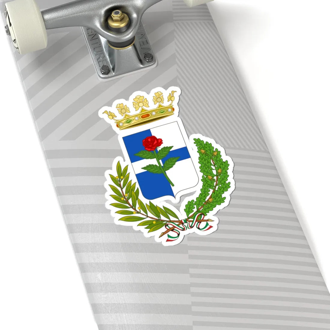 Rosà-Stemma (Italy) (Coat of Arms) STICKER Vinyl Kiss-Cut Decal - The Sticker Space