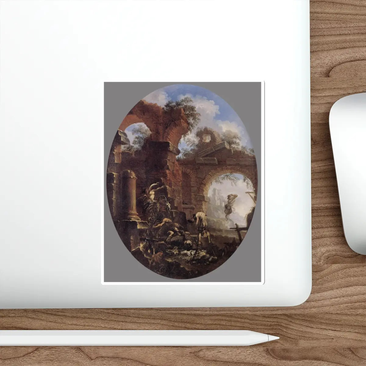 SKU:10193311499808515320 Sticker types:White Shape:Die-Cut Sizes:5" × 5"