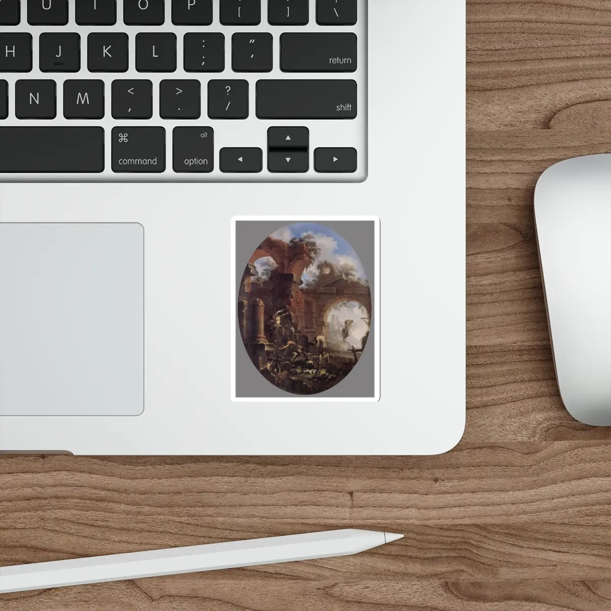 SKU:10265219508083534573 Sticker types:White Shape:Die-Cut Sizes:3" × 3"
