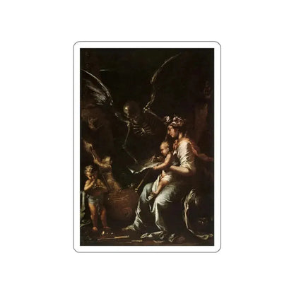 ROSA, Salvator - Human Fragility (Artwork) STICKER Vinyl Die-Cut Decal White Die-Cut 4 Inch - The Sticker Space