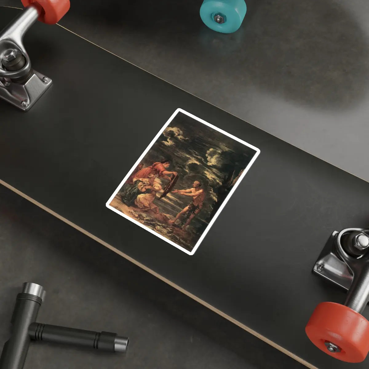 SKU:24605959210665772423 Sticker types:White Shape:Die-Cut Sizes:5" × 5"