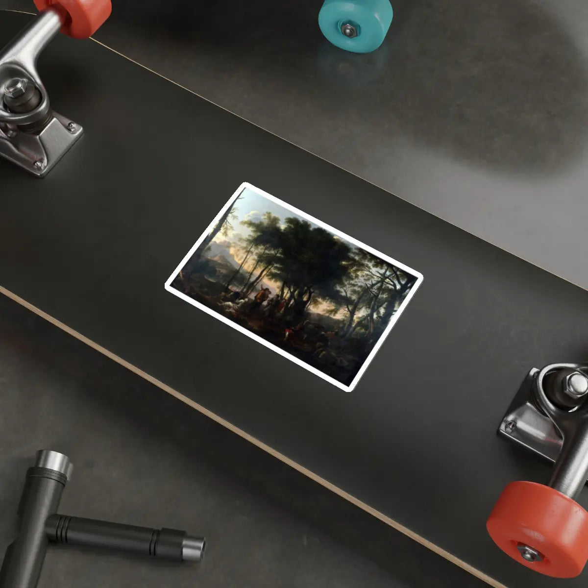 SKU:15466584555367728255 Sticker types:White Shape:Die-Cut Sizes:5" × 5"