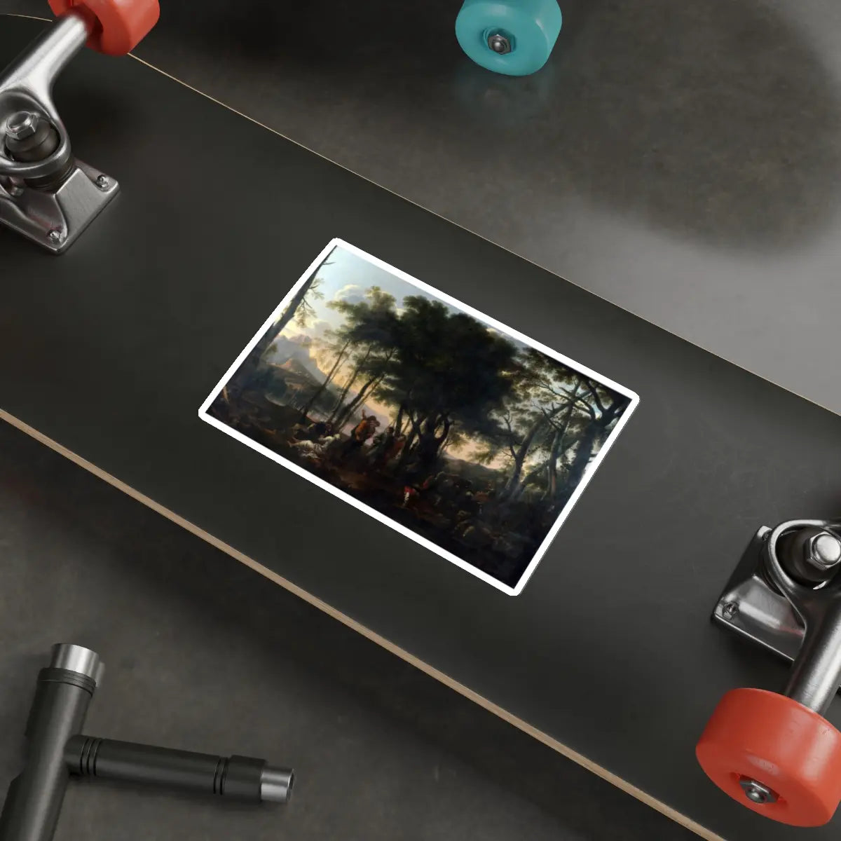 SKU:26764973011828109999 Sticker types:White Shape:Die-Cut Sizes:6" × 6"