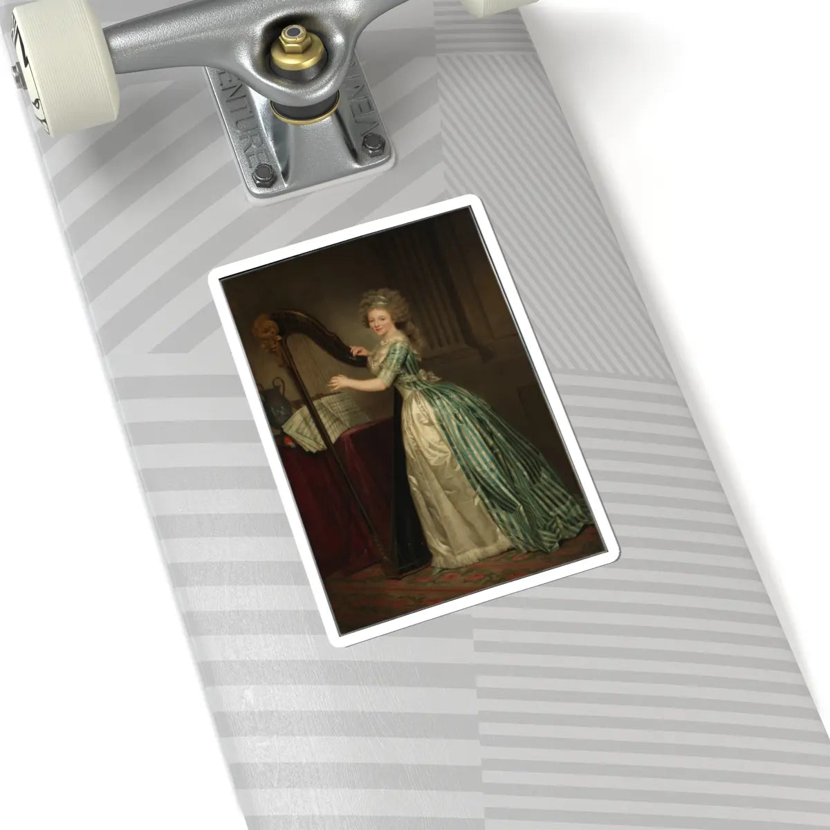 SKU:TSS-STICK-RSDLD-6X6-1N2I5 Sizes:6" × 6" Types:White