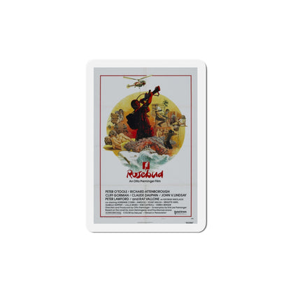 Rosebud 1975 Movie Poster Die-Cut Magnet-5 Inch-The Sticker Space