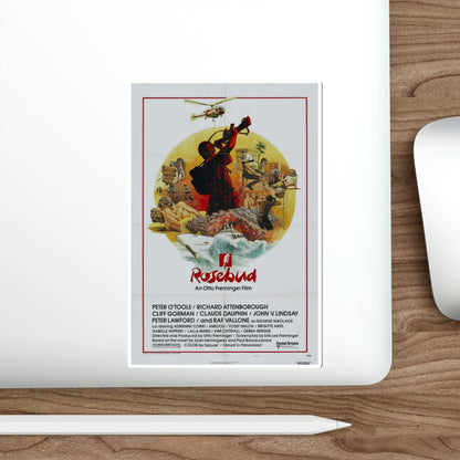 Rosebud 1975 Movie Poster STICKER Vinyl Die-Cut Decal-The Sticker Space