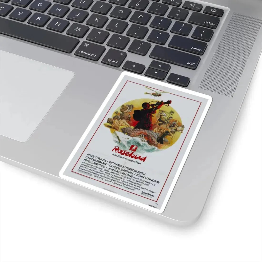 Rosebud 1975 Movie Poster - STICKER Vinyl Kiss-Cut Decal - The Sticker Space