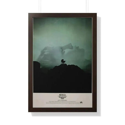 ROSEMARY'S BABY 1968 - Framed Movie Poster 20" x 30" Walnut - The Sticker Space