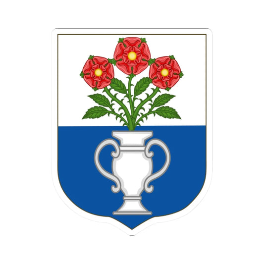 Rosetti arms (Algeria) (Coat of Arms) STICKER Vinyl Kiss-Cut Decal 2 Inch White - The Sticker Space