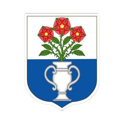 Rosetti arms (Algeria) (Coat of Arms) STICKER Vinyl Kiss-Cut Decal 4 Inch White - The Sticker Space