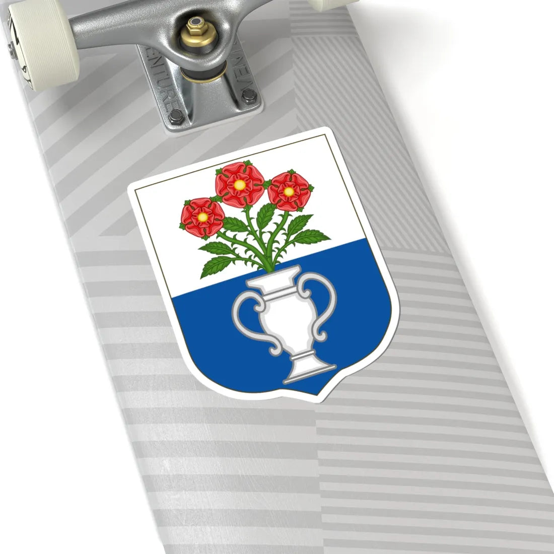 Rosetti arms (Algeria) (Coat of Arms) STICKER Vinyl Kiss-Cut Decal - The Sticker Space