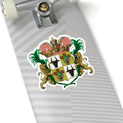 Rosetti arms Imperial version 1842 (Algeria) (Coat of Arms) STICKER Vinyl Kiss-Cut Decal - The Sticker Space