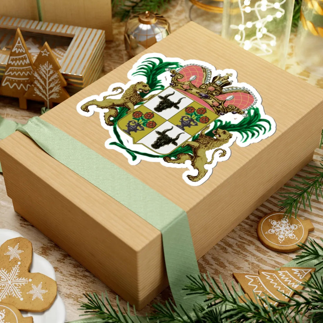 Rosetti arms Imperial version 1842 (Algeria) (Coat of Arms) STICKER Vinyl Kiss-Cut Decal - The Sticker Space