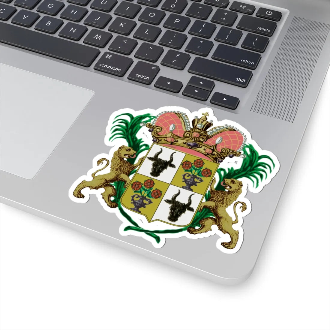 Rosetti arms Imperial version 1842 (Algeria) (Coat of Arms) STICKER Vinyl Kiss-Cut Decal - The Sticker Space