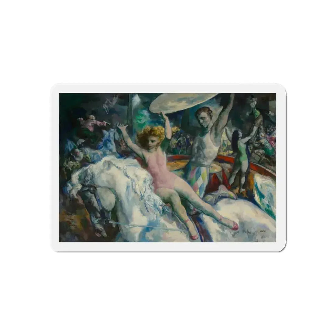 Rosin Back, 1962 (Magazine Illustration) Refrigerator Magnet - The Sticker Space