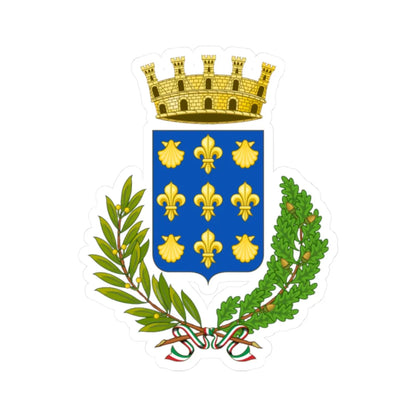 Rossano-Stemma (Italy) (Coat of Arms) STICKER Vinyl Kiss-Cut Decal 2 Inch White - The Sticker Space