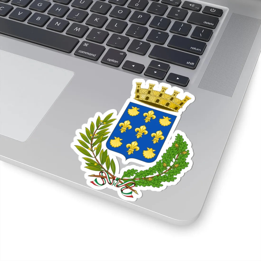 Rossano-Stemma (Italy) (Coat of Arms) STICKER Vinyl Kiss-Cut Decal - The Sticker Space