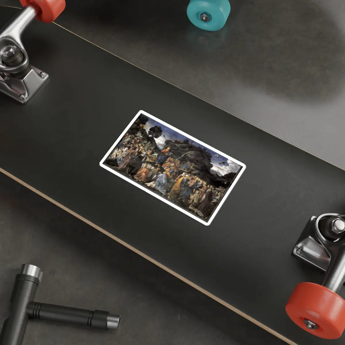 SKU:12290783826565296120 Sticker types:White Shape:Die-Cut Sizes:5" × 5"