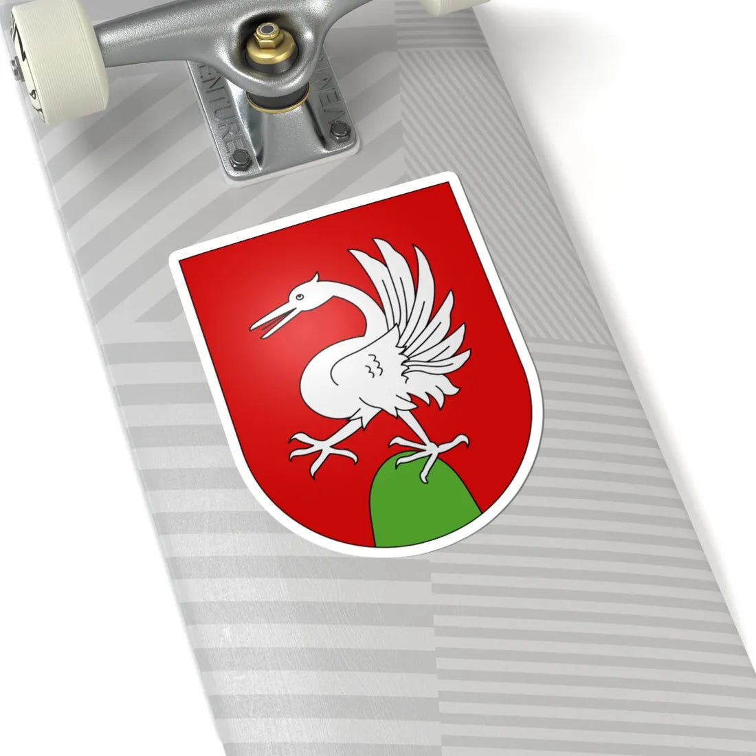 Rossiniere-coat of arms (Switzerland) (Coat of Arms) STICKER Vinyl Kiss-Cut Decal - The Sticker Space