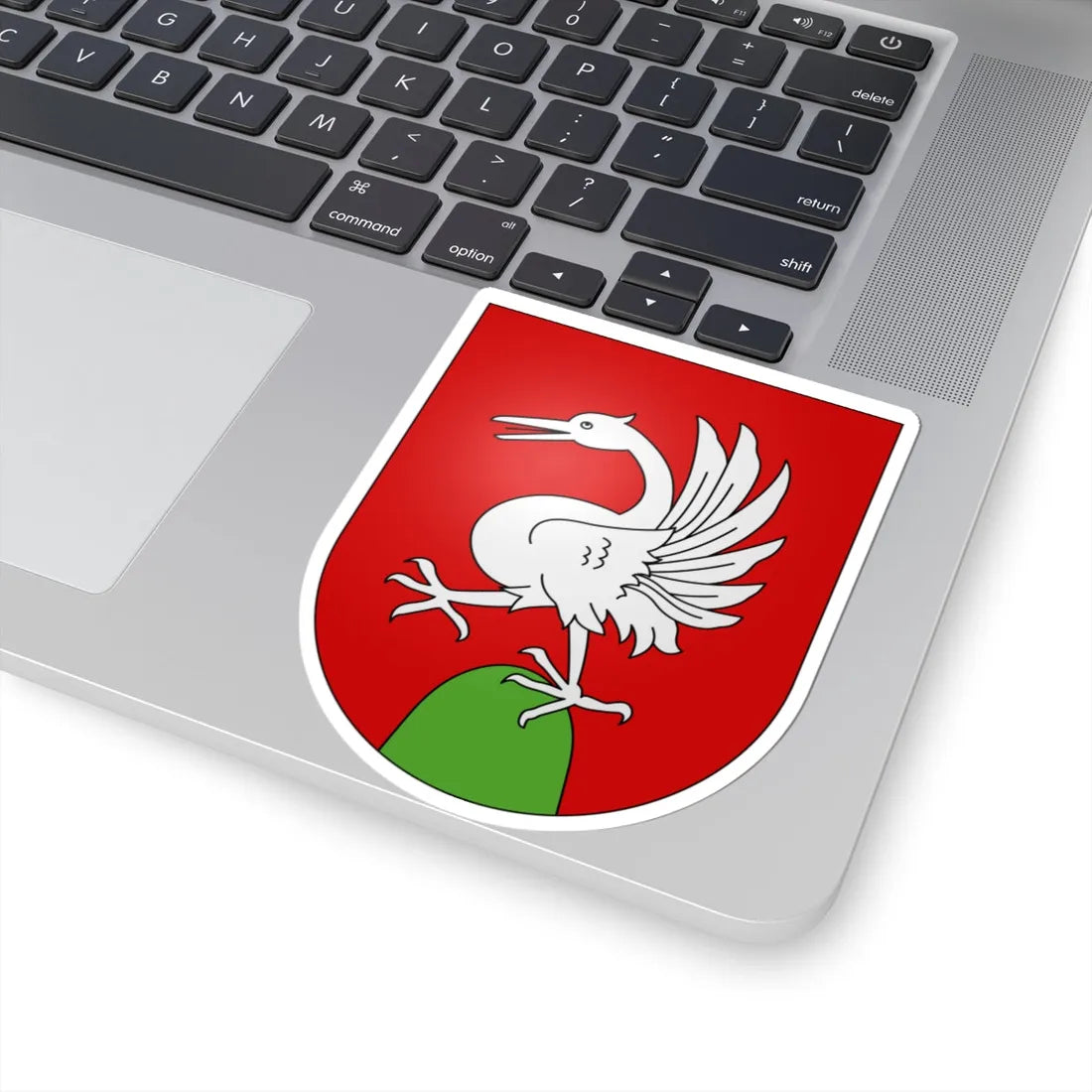 Rossiniere-coat of arms (Switzerland) (Coat of Arms) STICKER Vinyl Kiss-Cut Decal - The Sticker Space