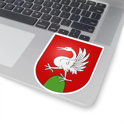 Rossiniere-coat of arms (Switzerland) (Coat of Arms) STICKER Vinyl Kiss-Cut Decal - The Sticker Space