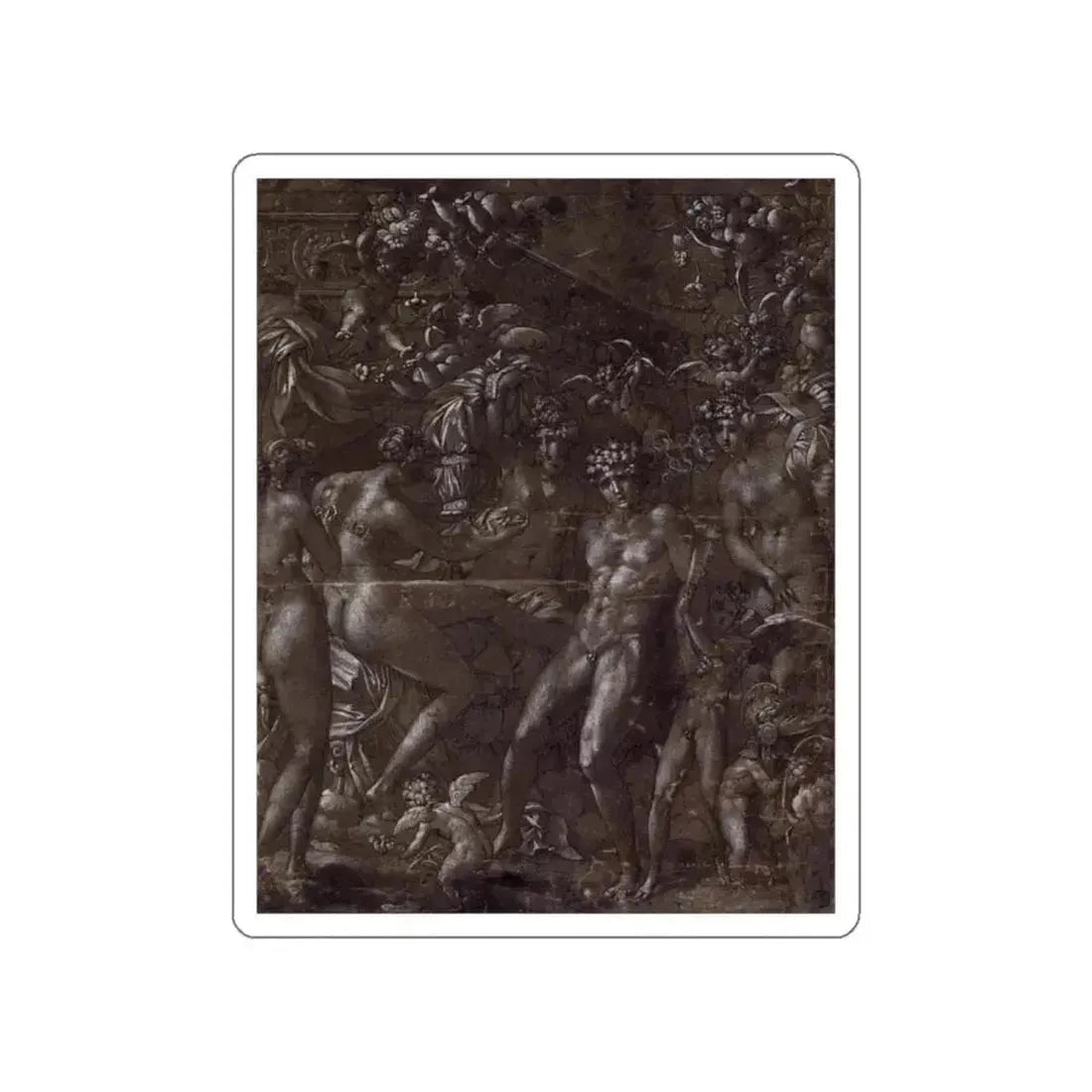 ROSSO Fiorentino - Mars and Venus (Artwork) STICKER Vinyl Die-Cut Decal White Die-Cut 2 Inch - The Sticker Space