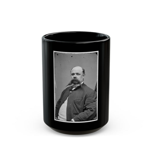 Roswell S. Ripley Csa (U.S. Civil War) Black Coffee Mug-15oz-The Sticker Space