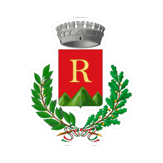 Rotello-Stemma (Italy) (Coat of Arms) STICKER Vinyl Kiss-Cut Decal 2 Inch White - The Sticker Space