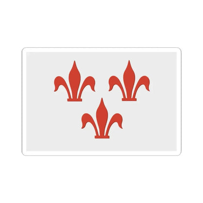 Rotselaar vlag (Belgium) STICKER Vinyl Kiss-Cut Decal 2 Inch White - The Sticker Space