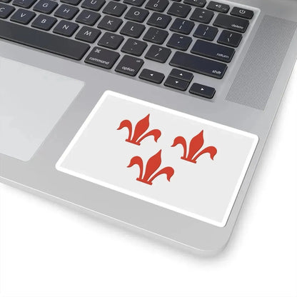 Rotselaar vlag (Belgium) STICKER Vinyl Kiss-Cut Decal - The Sticker Space