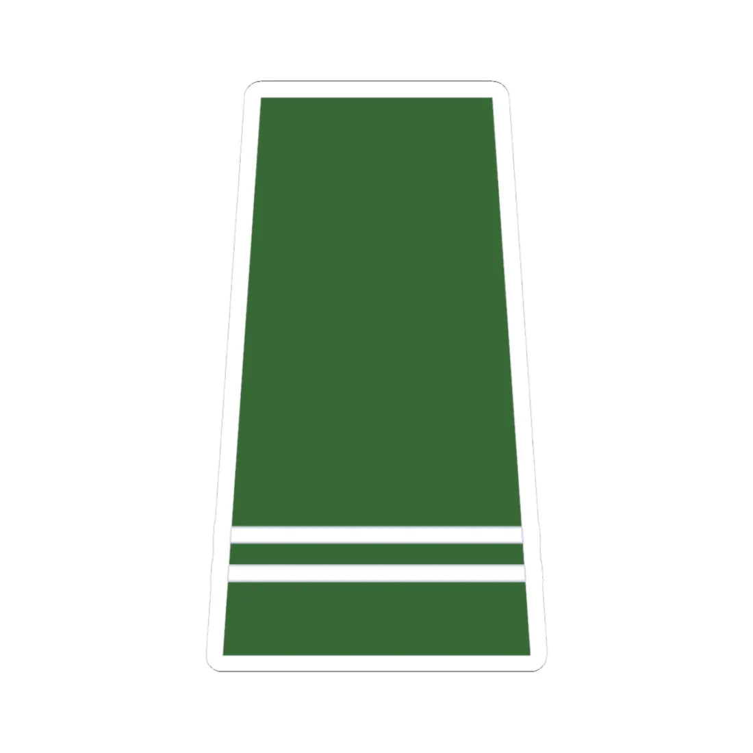 ROTU Army Int Cadet (Malaysia) (Military Rank) STICKER Vinyl Kiss-Cut Decal 3 Inch White - The Sticker Space